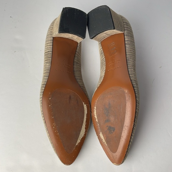 Aquatalia Phoebe Stripped Point Toe Pumps - Picture 7 of 8